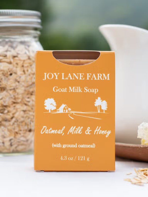 Natural Oatmeal, Milk & Honey Goat Milk Soap