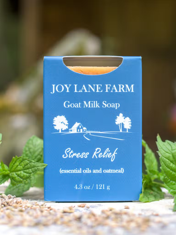 Natural Stress Relief Goat Milk Soap