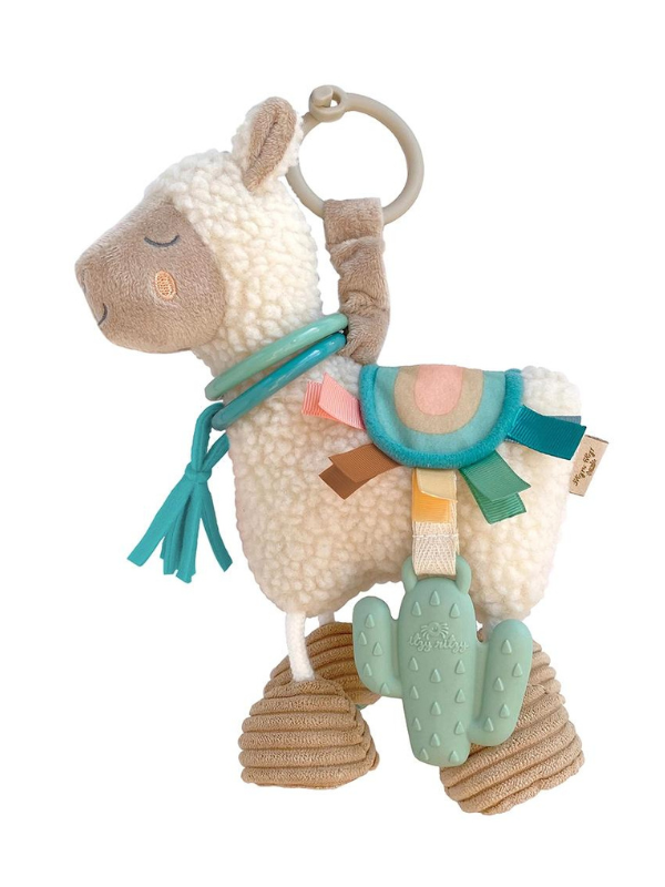 Link & Love Llama Plush with Teether Toy