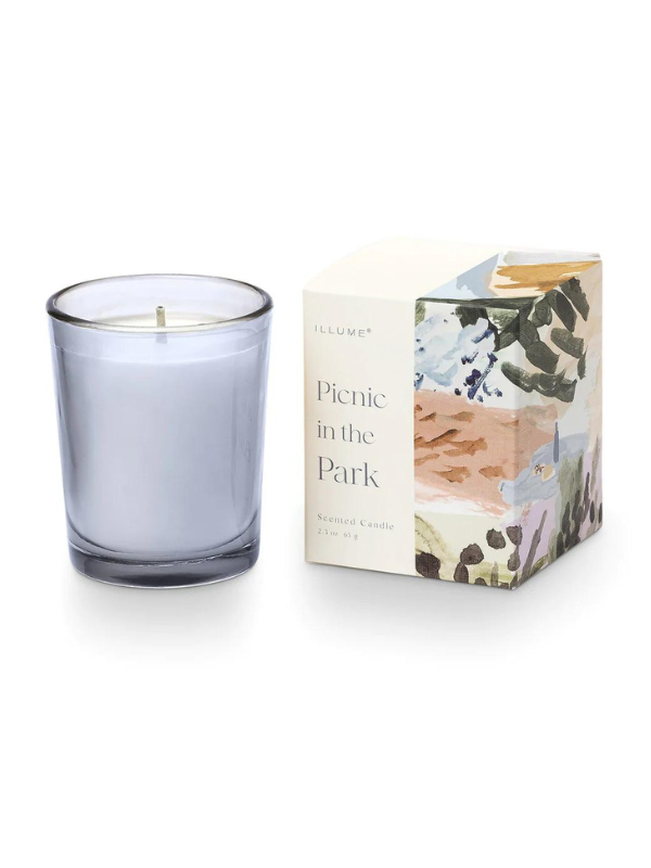 Picnic in the Park Boxed Votive Candle