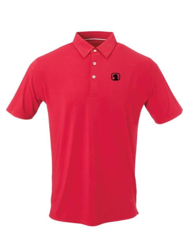 Red & Black Polo by Kings Creek Apparel
