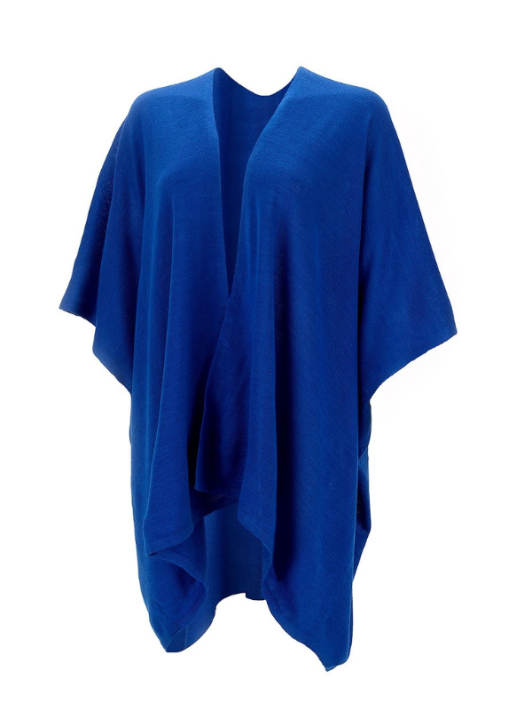 The Lindsey Shawl in Royal Blue