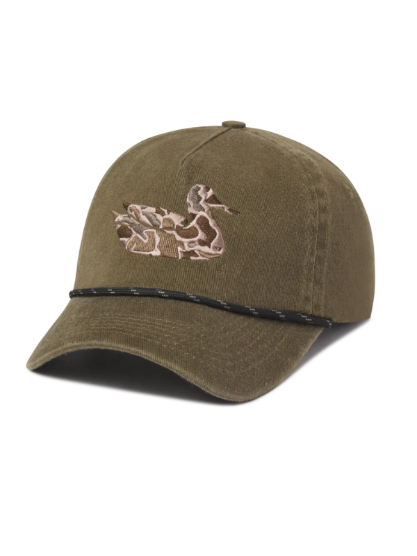 YOUTH Camo Duck Ensenada Rope Hat by Southern Marsh