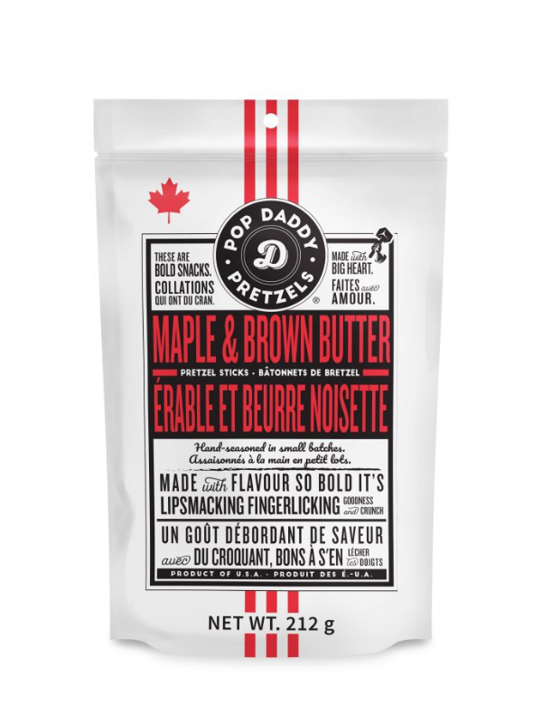 Maple & Brown Butter Pretzel Sticks