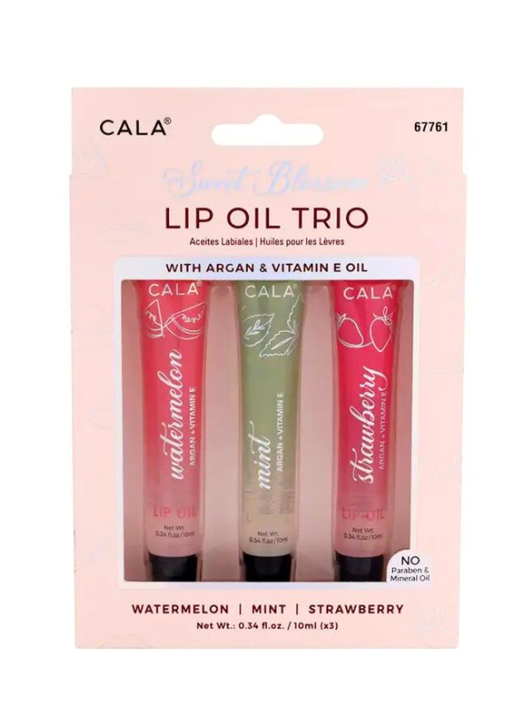 Sweet Blossom Lip Oil Trio