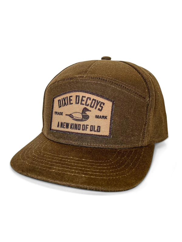 Dixie Decoys Waxed Canvas 7-Panel Hat