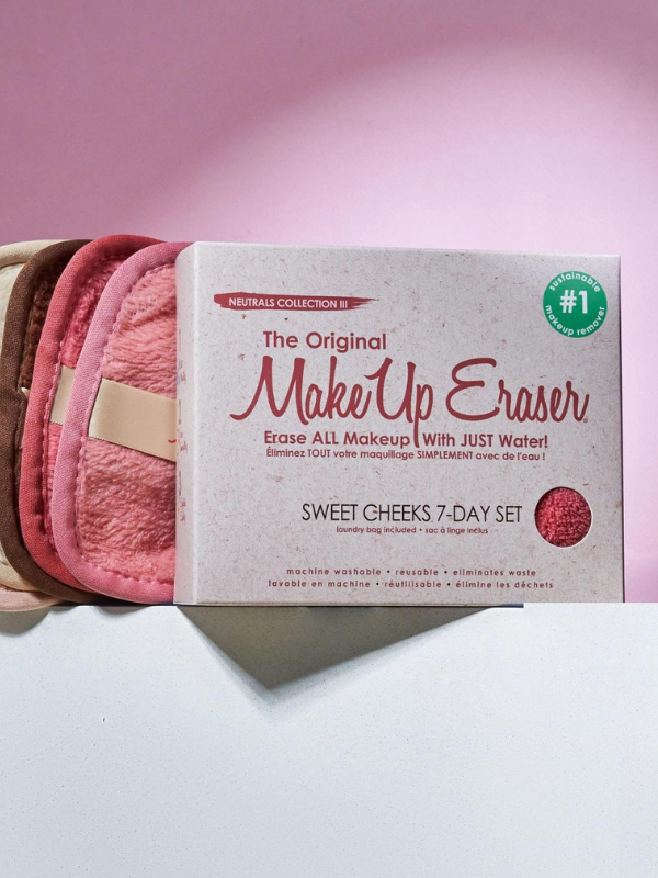 Sweet Cheeks 7-Day MakeUp Eraser Set