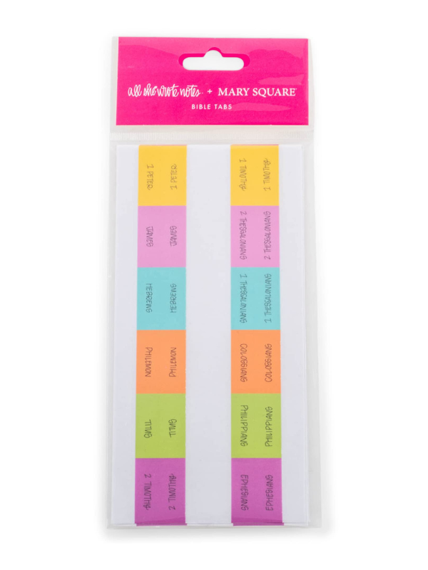 Bible Tabs by All She Wrote Notes