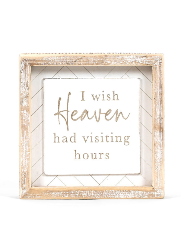 Visiting Hours Sign