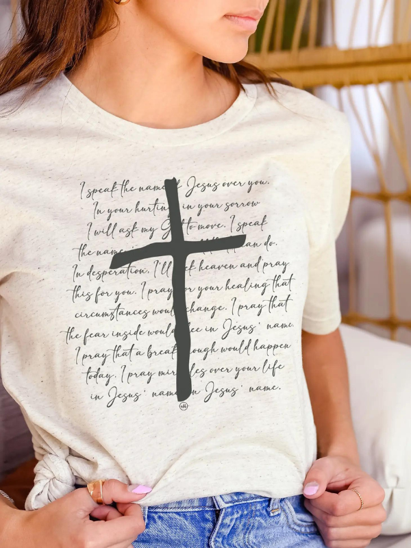 I Speak The Name Of Jesus Tee