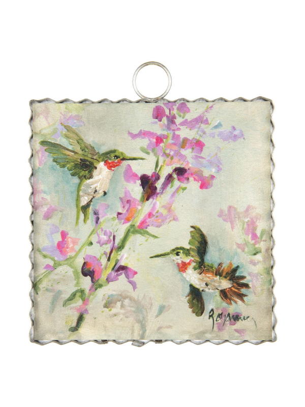 Blooming Hummingbird Print