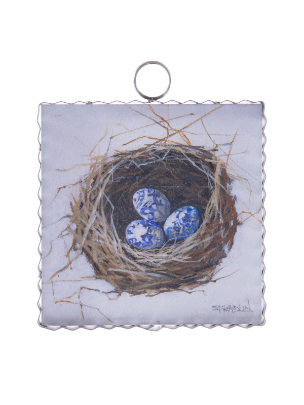 Nest of Blue Eggs Print