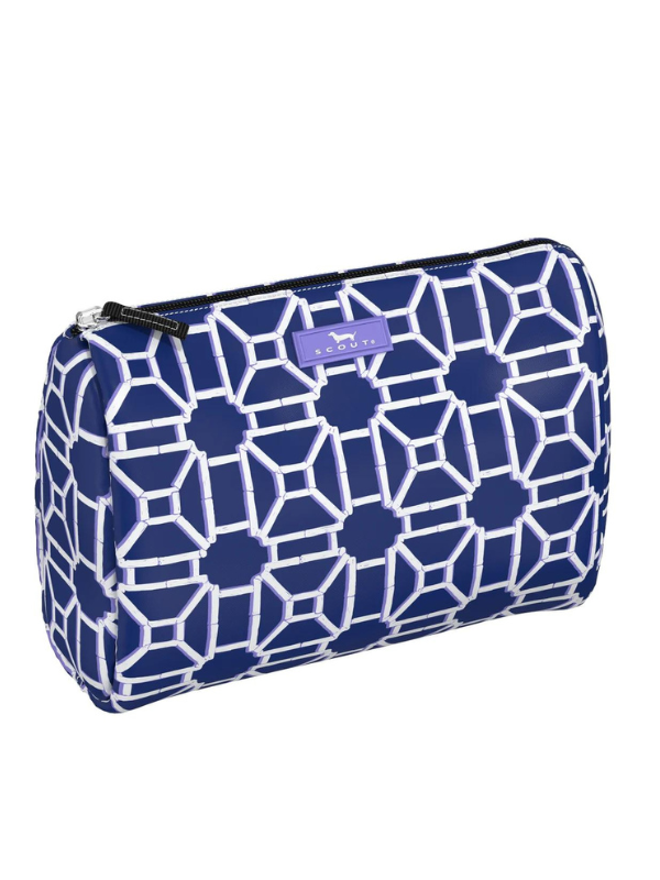Lattice Knight Packin' Heat Makeup Bag by Scout