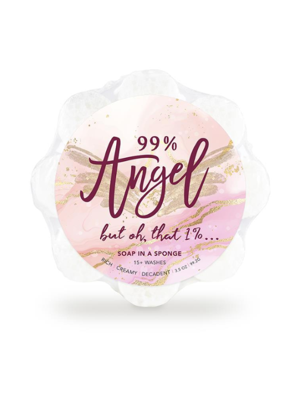 Angel Soap in a Sponge