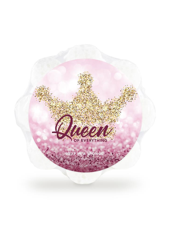 Queen of Everything Soap in a Sponge