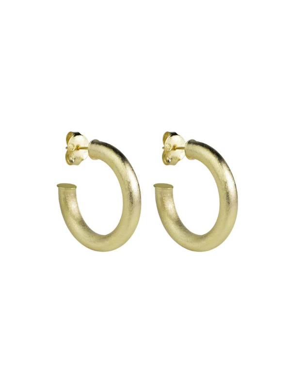 Thin Small Chantal Hoop by Sheila Fajl