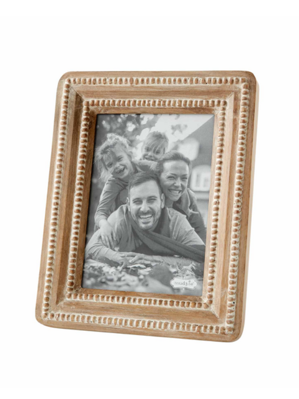 Beaded Reclaimed 5x7 Picture Frame