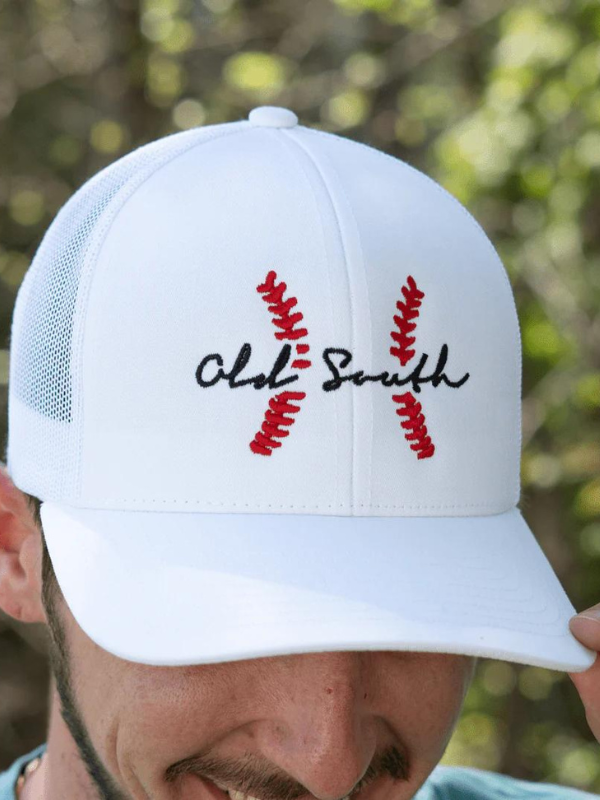 Baseball Trucker Hat by Old South