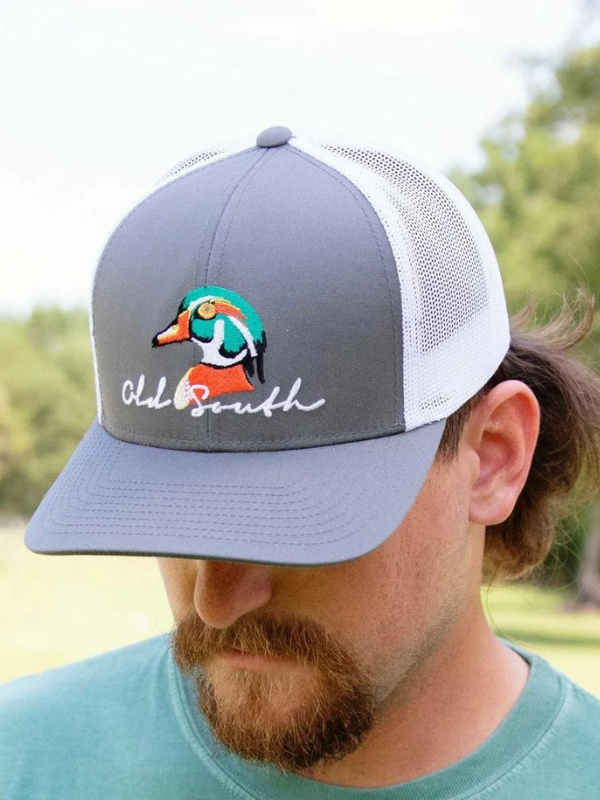 Wood Duck Trucker Hat by Old South