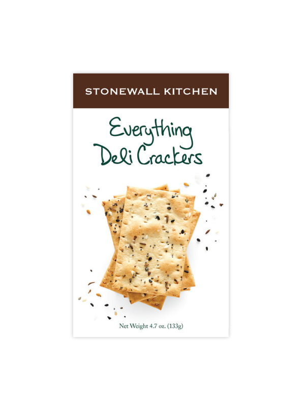 Everything Deli Crackers by Stonewall Kitchen