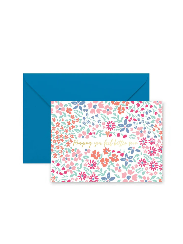 Feel Better Floral Greeting Card
