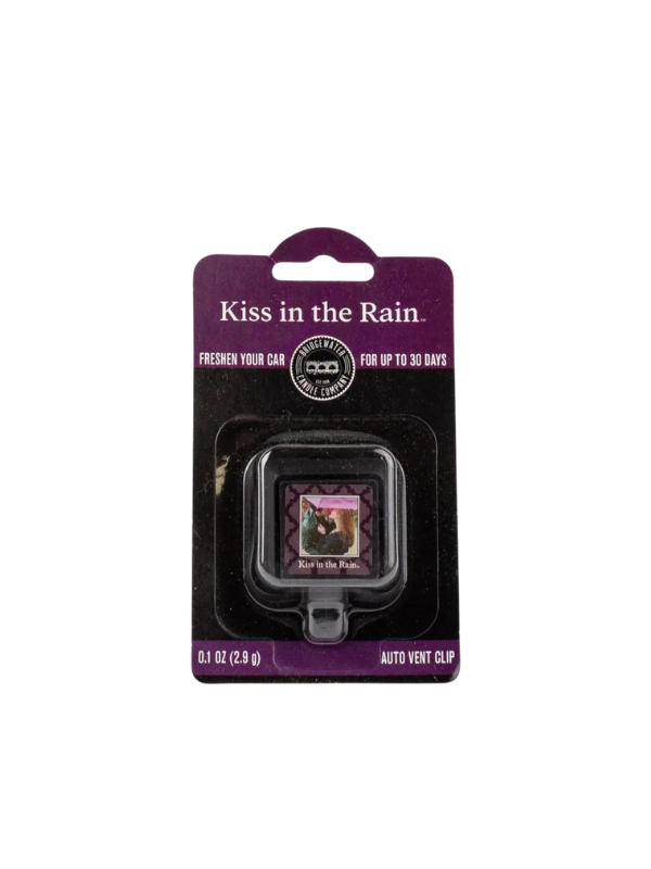 Kiss in the Rain Car Vent Clip
