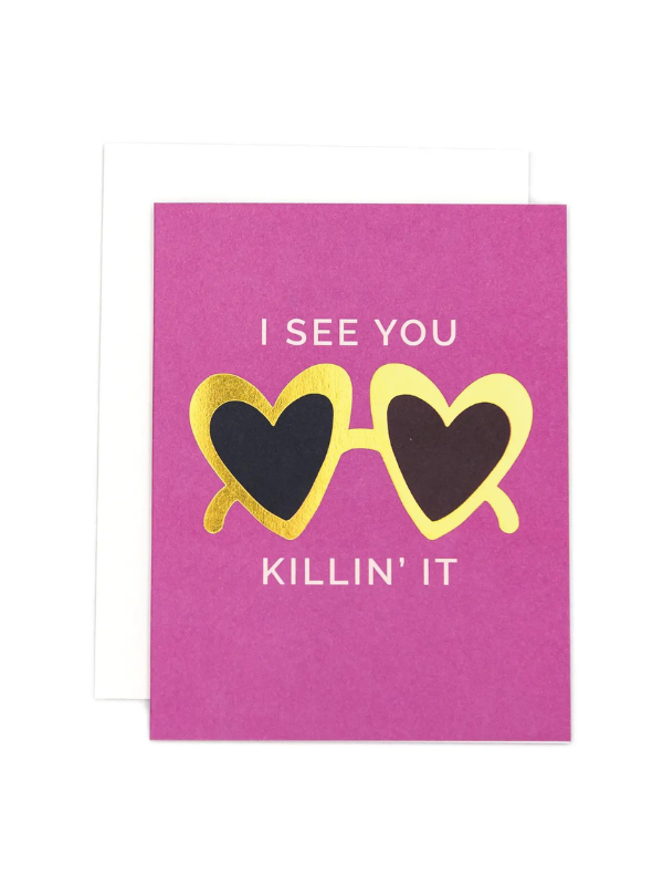 Killing It Greeting Card