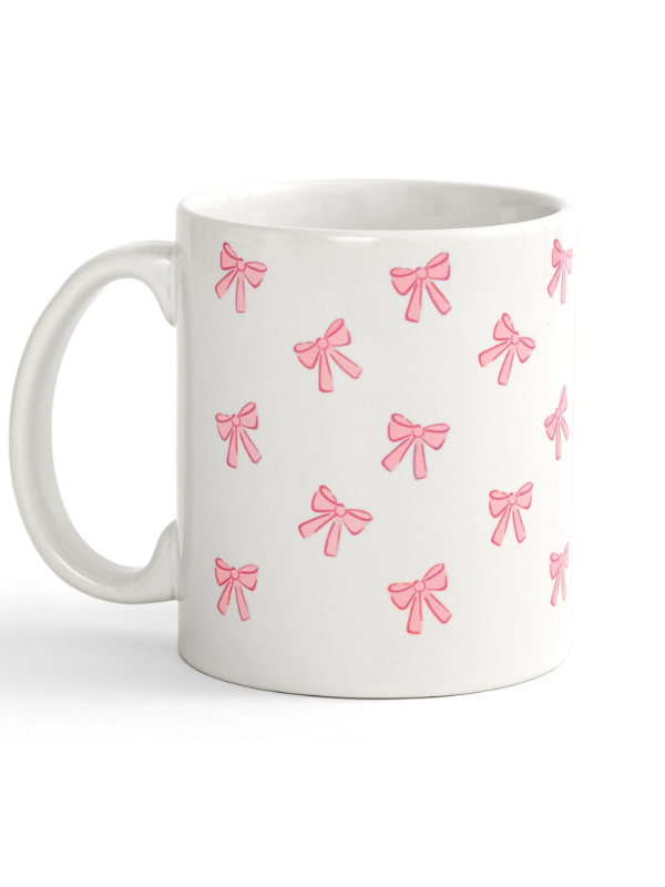 Pink Bows Mug