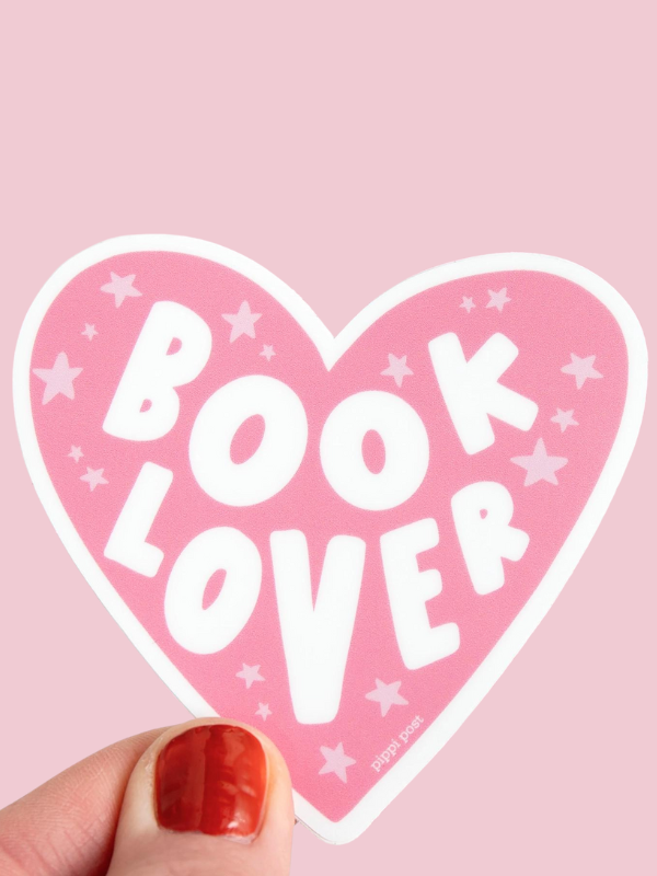 Book Lover Decal Sticker