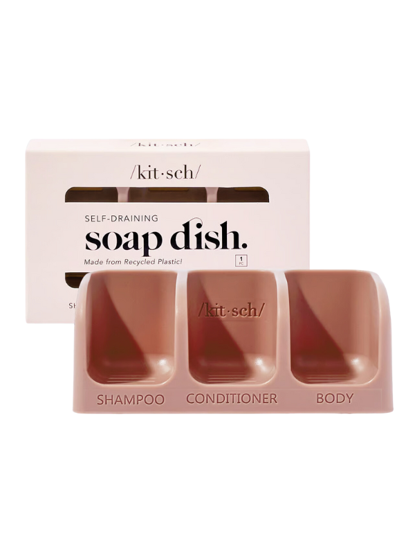 Self Draining Soap Dish by Kitsch