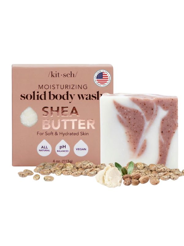 Shea Butter Exfoliating Body Wash by Kitsch