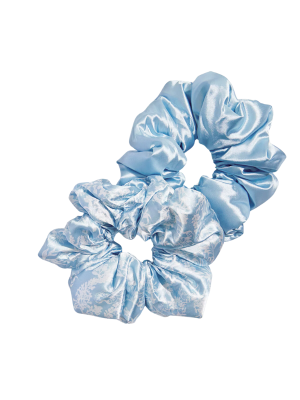 Bridgerton x Kitsch Satin Pillow Scrunchies