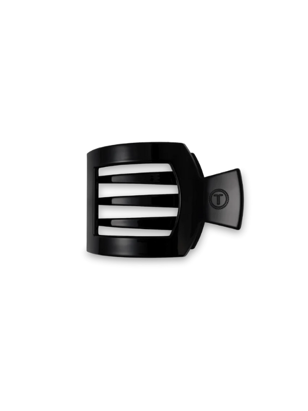 Jet Black Small Flat Square Clip