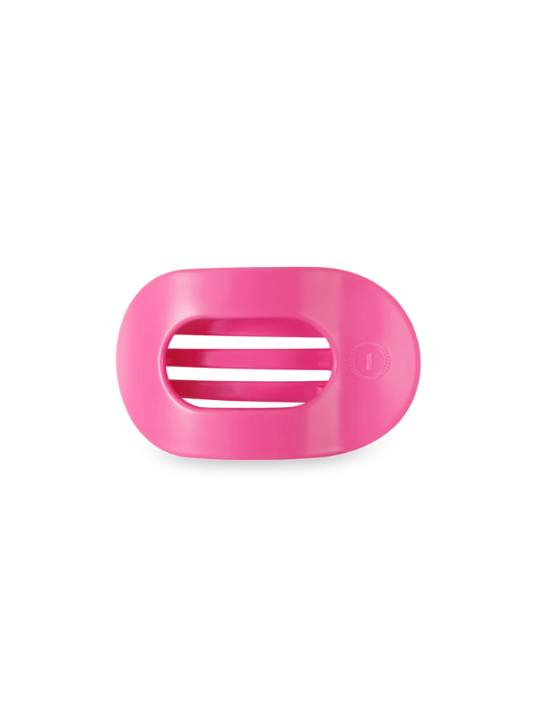 Paradise Pink Small Flat Round Clip