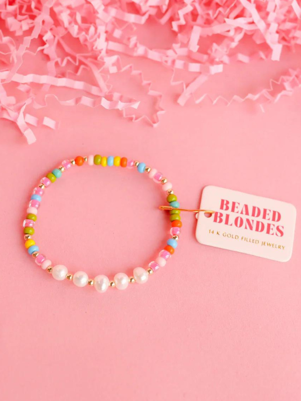 Extended Tatum Multicolor Beaded Bracelet