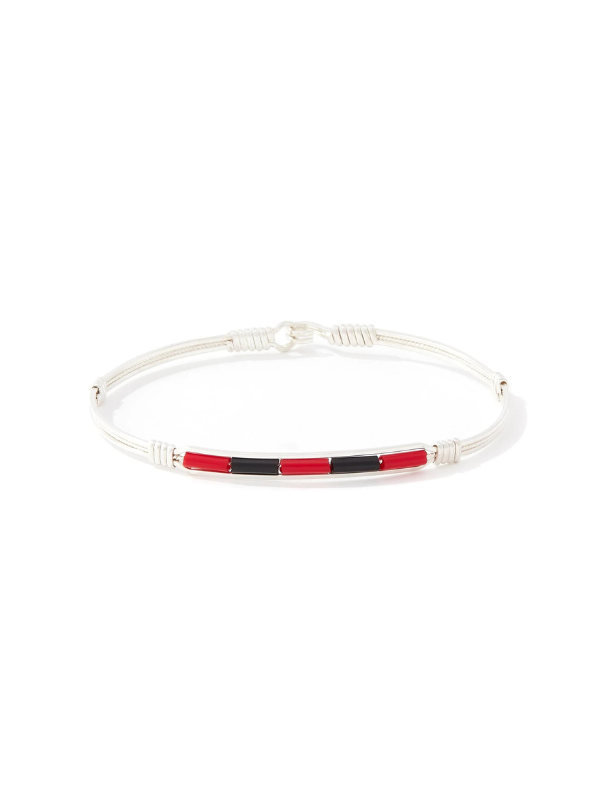 UGA Spirit Bracelet (Silver) by Ronaldo