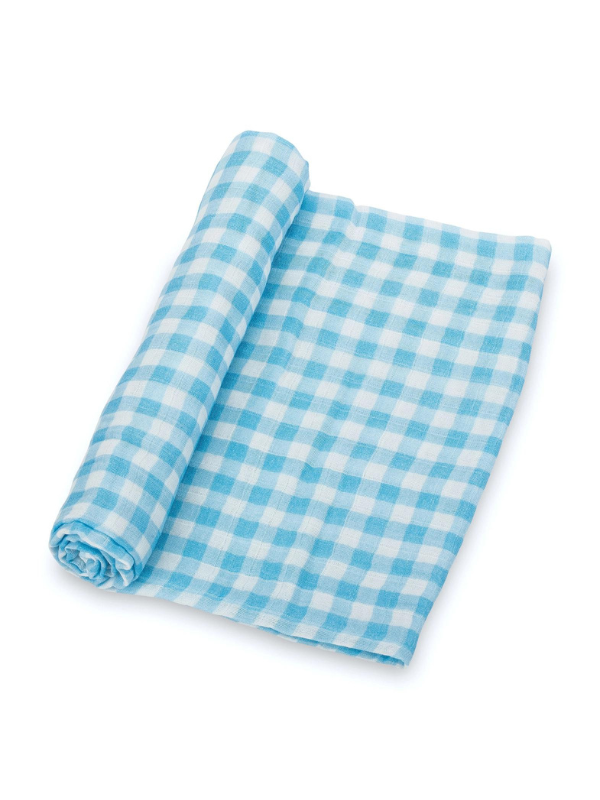 Gingham Style Swaddle Blanket