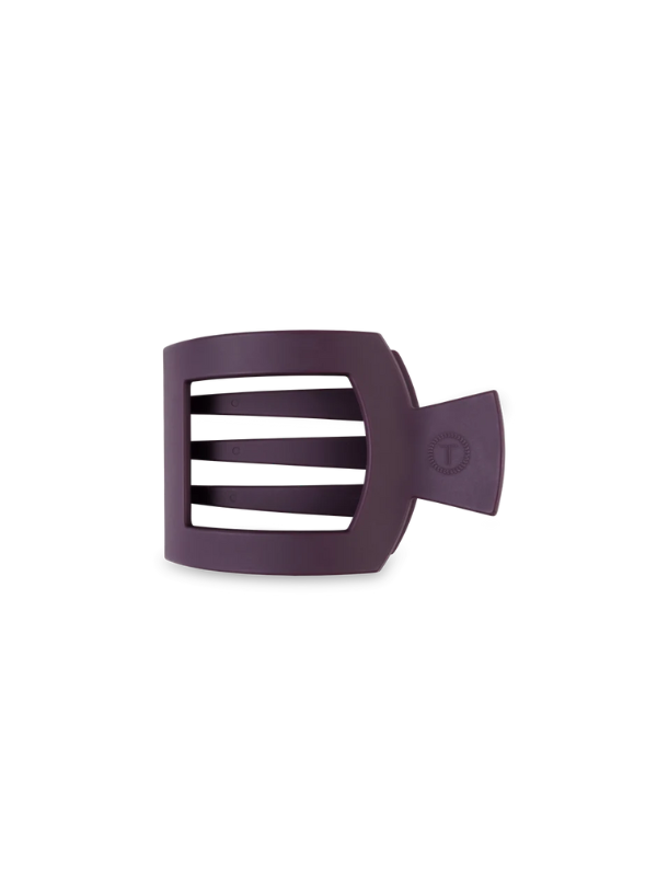 Burgundy Bliss Medium Flat Square Clip