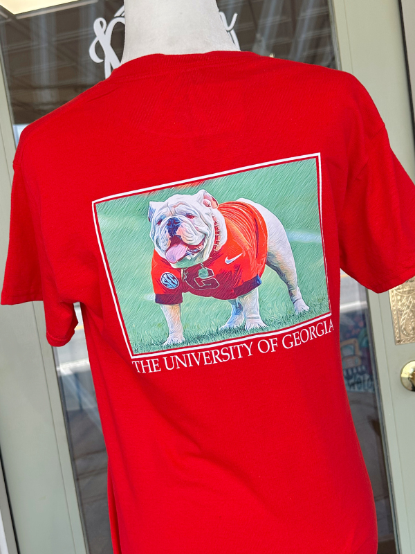 The University of Georgia Bulldog Tee