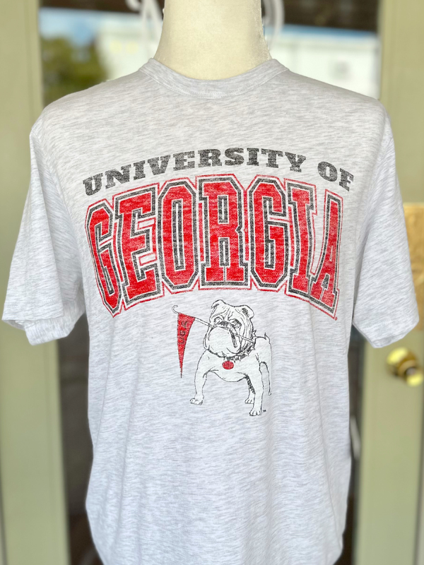 University of Georgia Relay Gray Vintage Tee