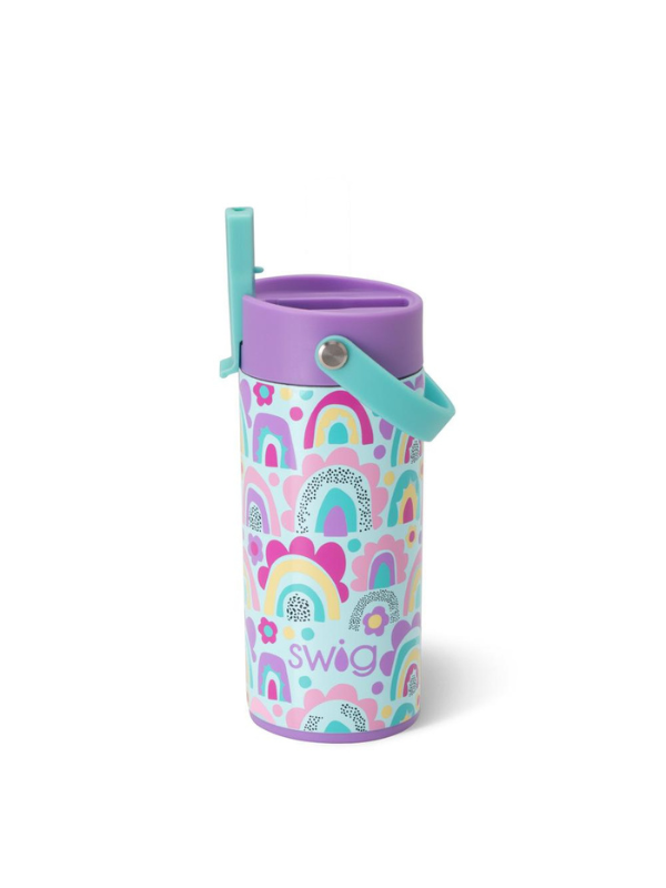 Rainglow 12oz Flip + Sip Slim Tumbler by Swig Life