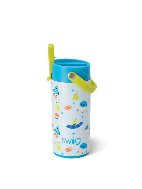 Space Camp 12oz Flip + Sip Slim Tumbler by Swig Life