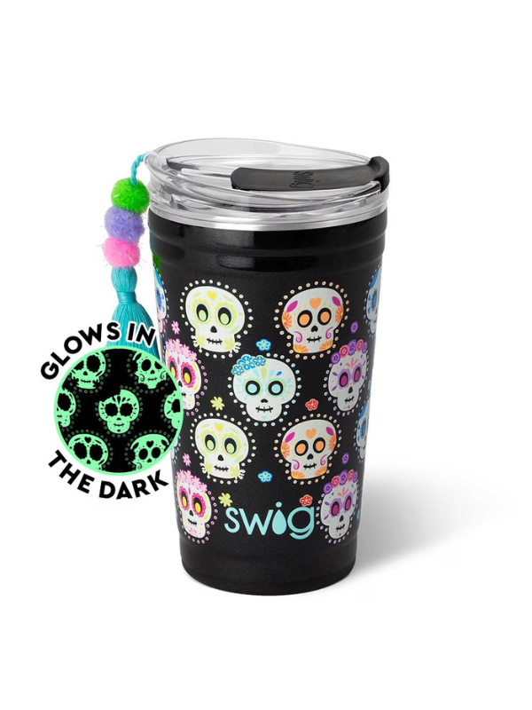 Sugar Skulls 24oz Party Cup by Swig Life