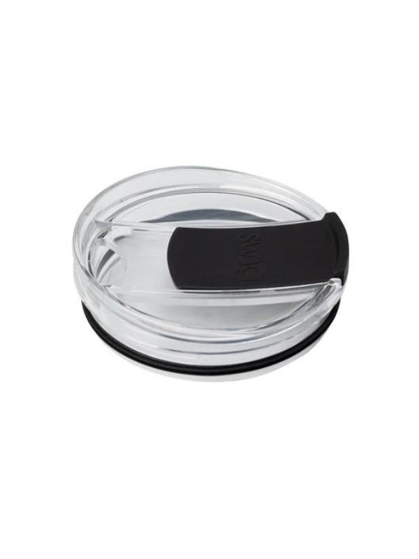 X-Large Clear + Black EZ Slider Lid by Swig Life