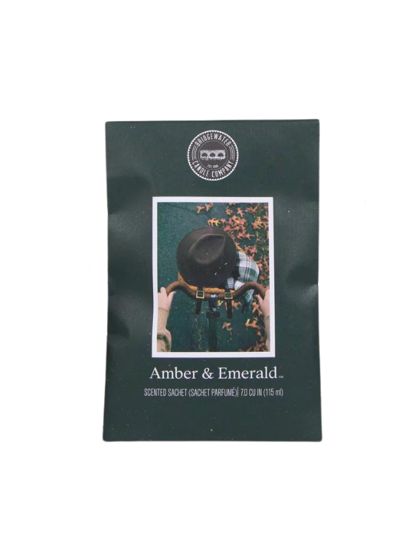 Amber & Emerald Scented Sachet