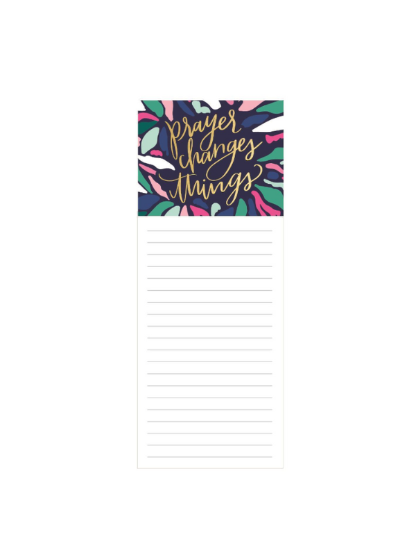 Prayer Changes Things Magnetic Notepad