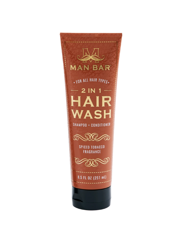 Man Bar 2in1 Hair Wash Spiced Tobacco