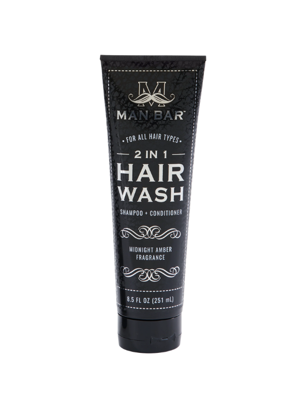 Man Bar 2in1 Hair Wash Midnight Amber