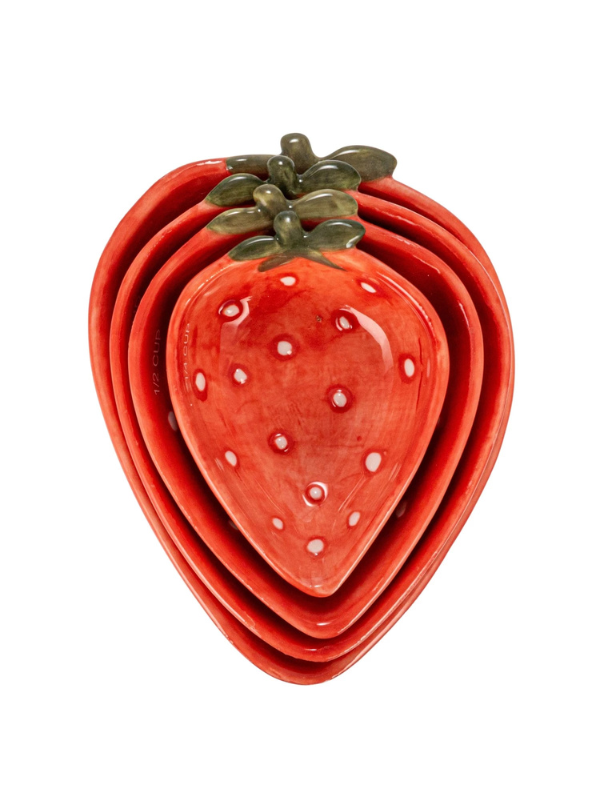 Strawberry Measuring Cup Set