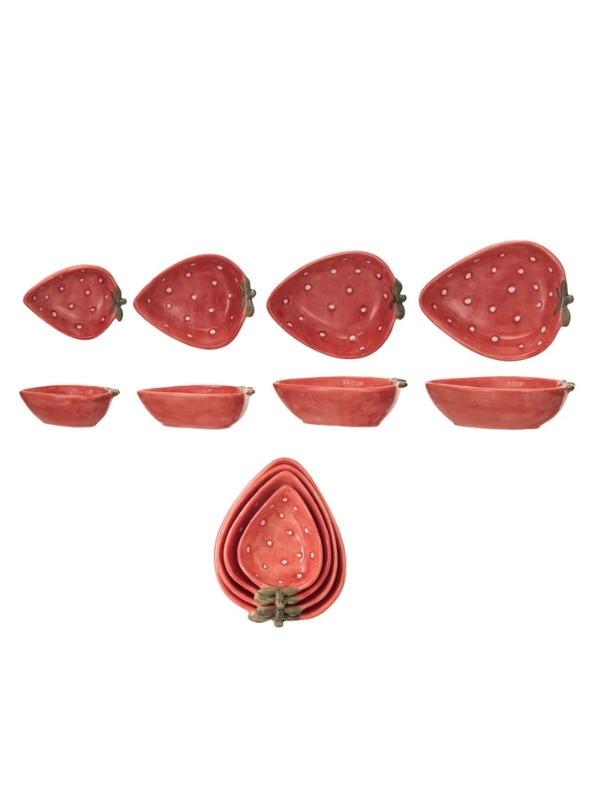 Strawberry Measuring Cup Set